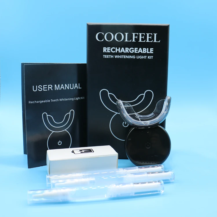 

New generation organic led teeth whitening home kit with pen