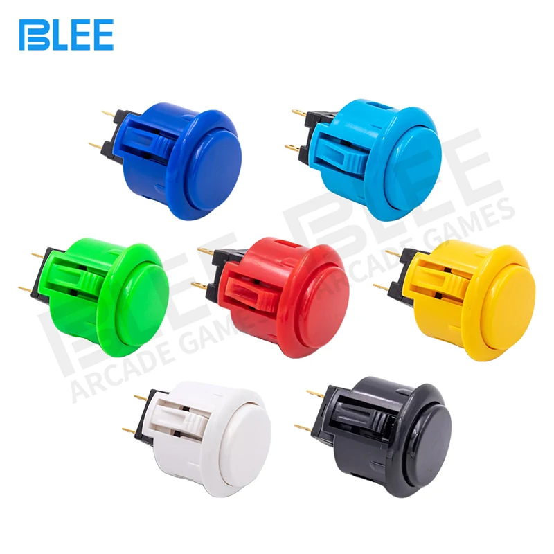 

Wholesale best price 7 colors original 24mm samwa push arcade button push button switch, Picture