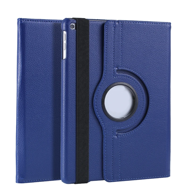 

For Ipad 9.7 Case Flip cover Trifold Leather Cover 360 Degree Rotate Shockproof Tablet CaseFor Ipad 2/3/4