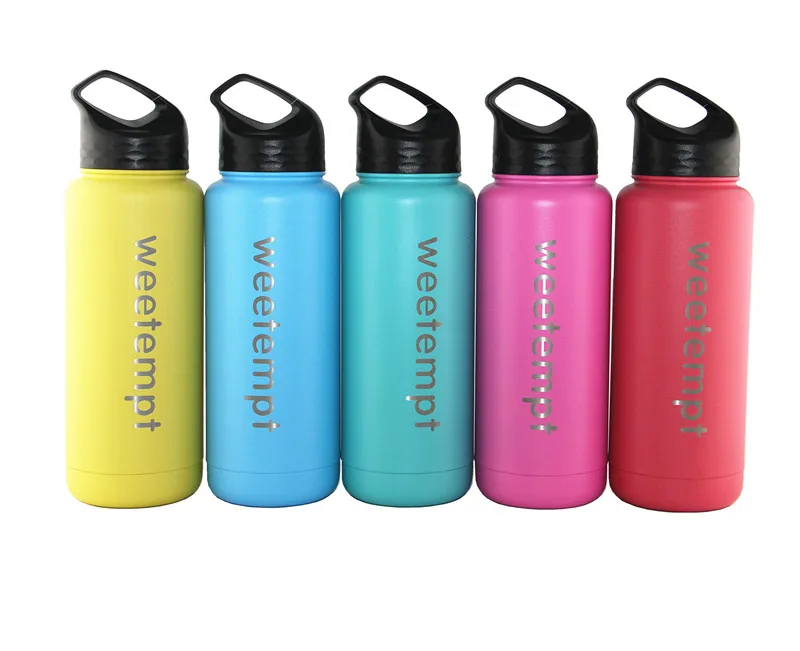 

High Quality Eco-friendly 1.2L Tennis Sports Water Bottles with Custom Logo Double Wall Vacuum Stainless Steel Water Bottle, Customized color