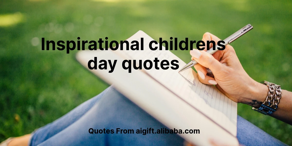 inspirational childrens day quotes