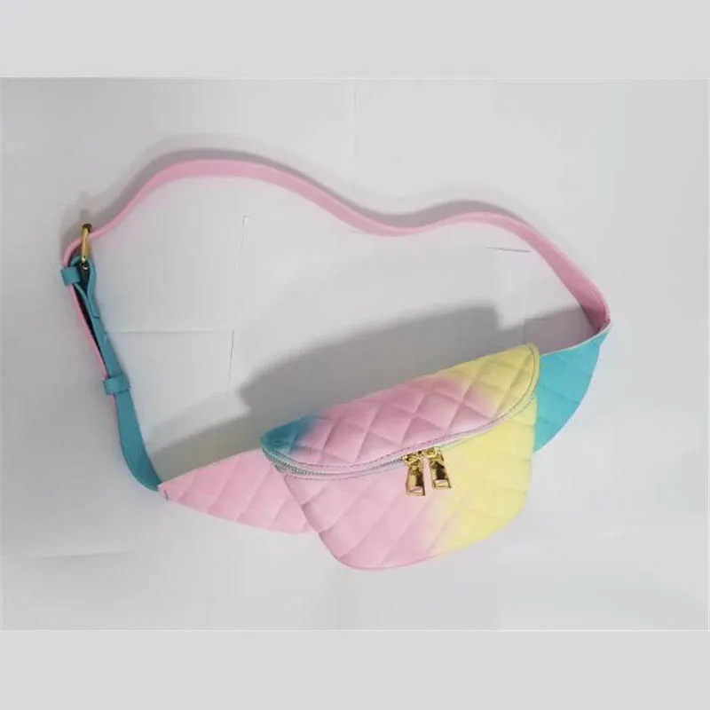 

Factory Direct High Quality sports fanny pack small rainbow