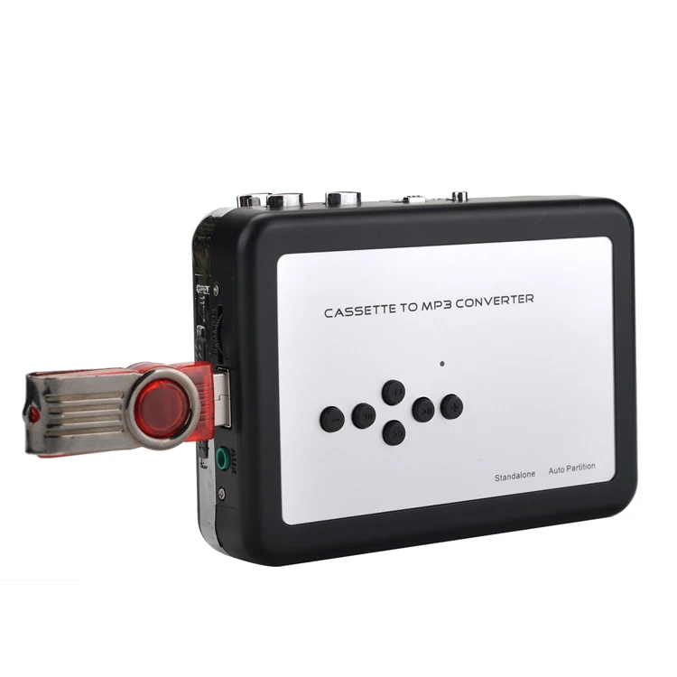 

ezcap231 Standalone Cassette Tape To MP3 Converter Convert Tapes to USB Flash Drive directly No Need Computer Cassette Converter