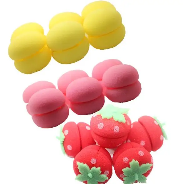 

Free sample Sponge roll serve sleep roll wave ball mushroom cake magic hair tool