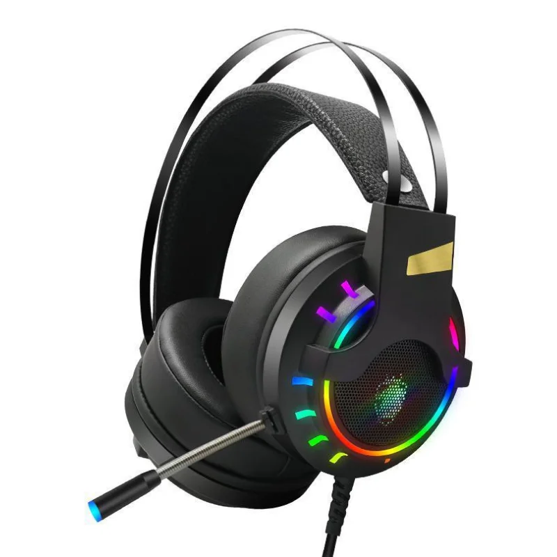 

2021 Popular K3 RGB Gaming Headphone 7.1 Virtual Noise Cancelling Earphone 3.5mm gamer headset