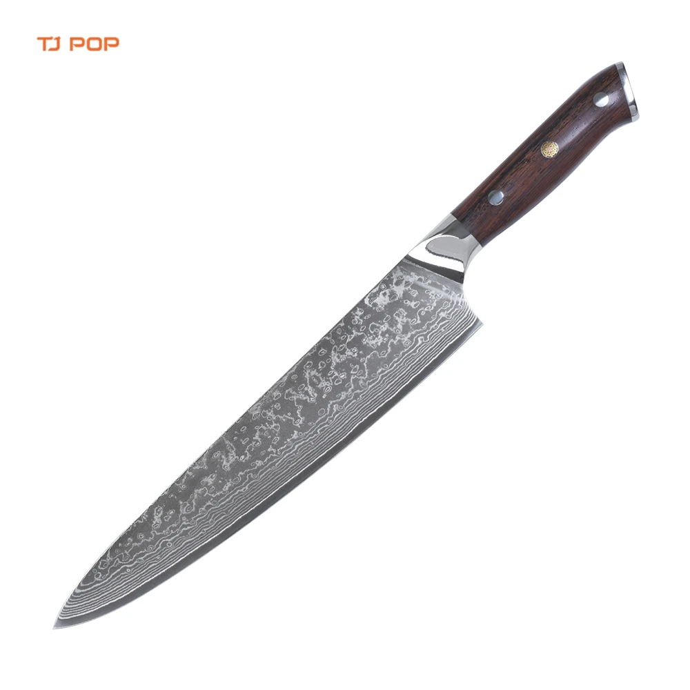 

OEM/Wholesale 10 Inch High Quality Custom VG10 Best Chef's Master Kitchen Professional Japan Damascus Steel Chef Gyuto Knife