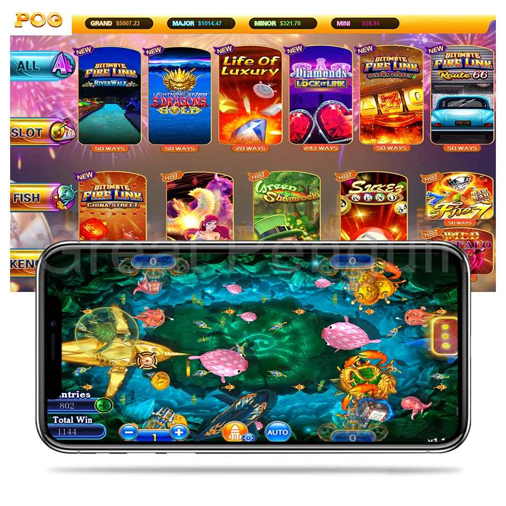 

Resell Casino Fish Game App Online Gambling Game Software Fishing Dragon Treaure