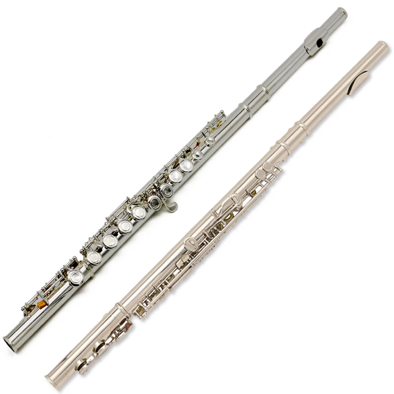 

Nickel plating 16-hole closed flute is a hot seller transverse musical instruments happy flute, Many colors