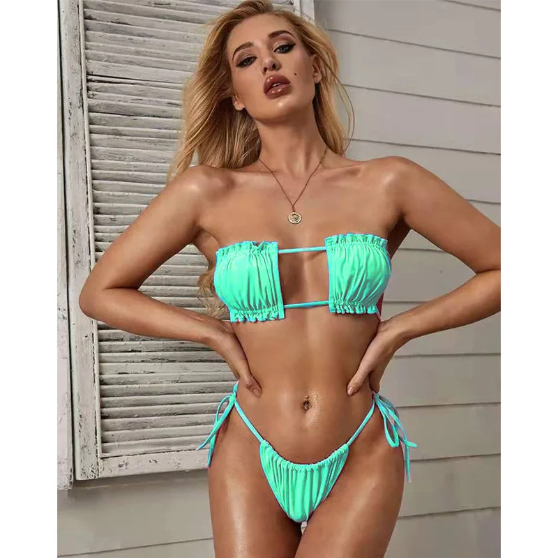 

2021 New Products Wholesale Designer Women Swimwear Bikini Set