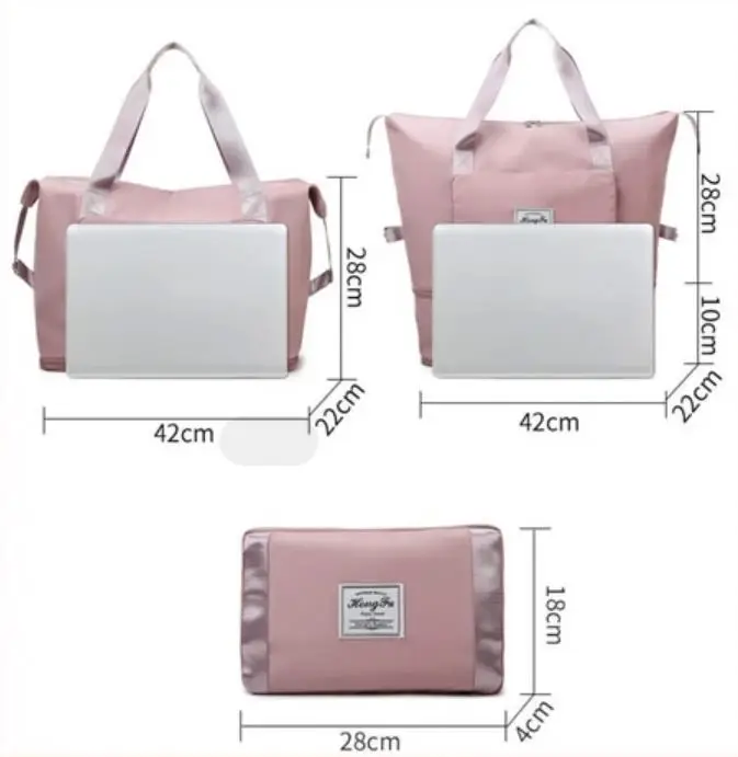 

High Quality Capacity Multifunctional Oxford Waterproof Portable Folding Expansion Travel Bag, Picture+oem