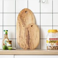 

Rustic Hand Made Olive Wood Cutting Board Small and Medium Serving Boards Available Hand Crafted In Italy