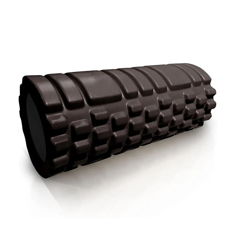 

Wholesale Custom Logo Fitness Hollow Round Muscle Massage EVA Yoga Foam Roller, 8 color