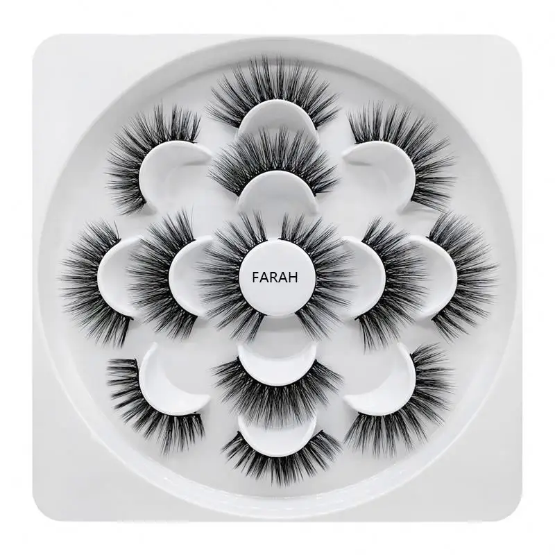 

Sell well eyelash box customization, Natural black