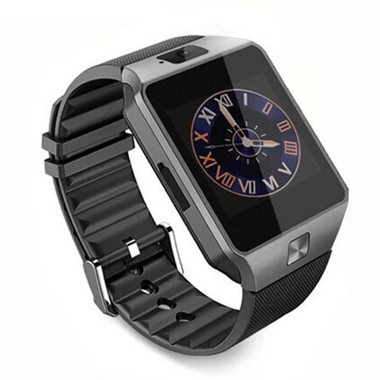 

Leegotech Wholesale Touch Screen Sim Card DZ09 Smartwatch Mobile Phone BT Smart Watch, Black white sliver gold