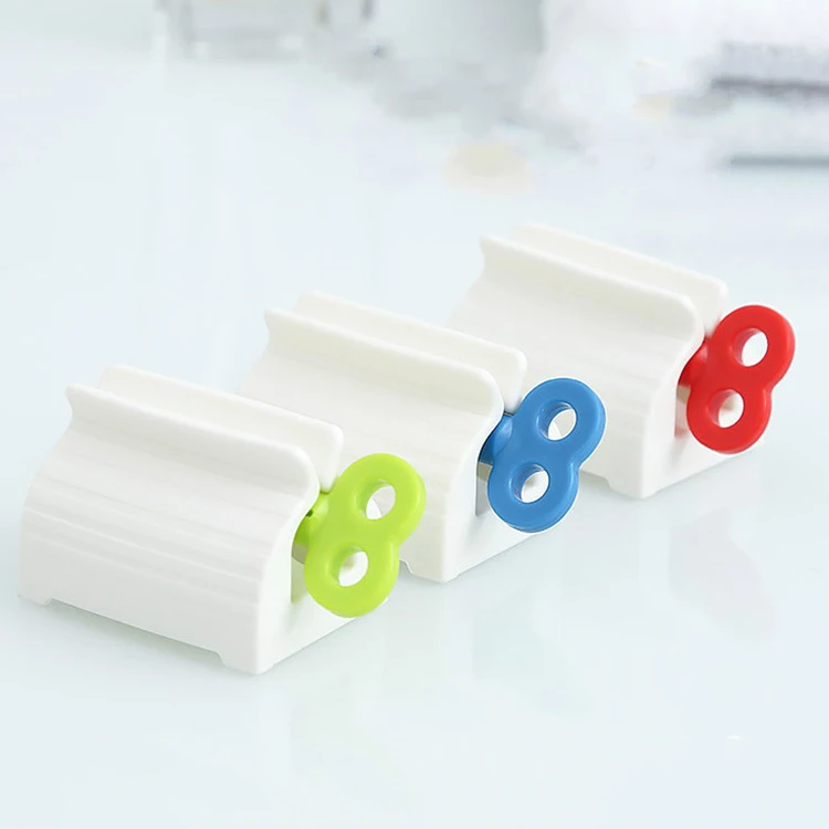 

New Arrival Bathroom Set Accessories Rolling Tube Tooth Paste Squeezer Tooth Brush Toothbrush Holder, Blue/pink/red/customized