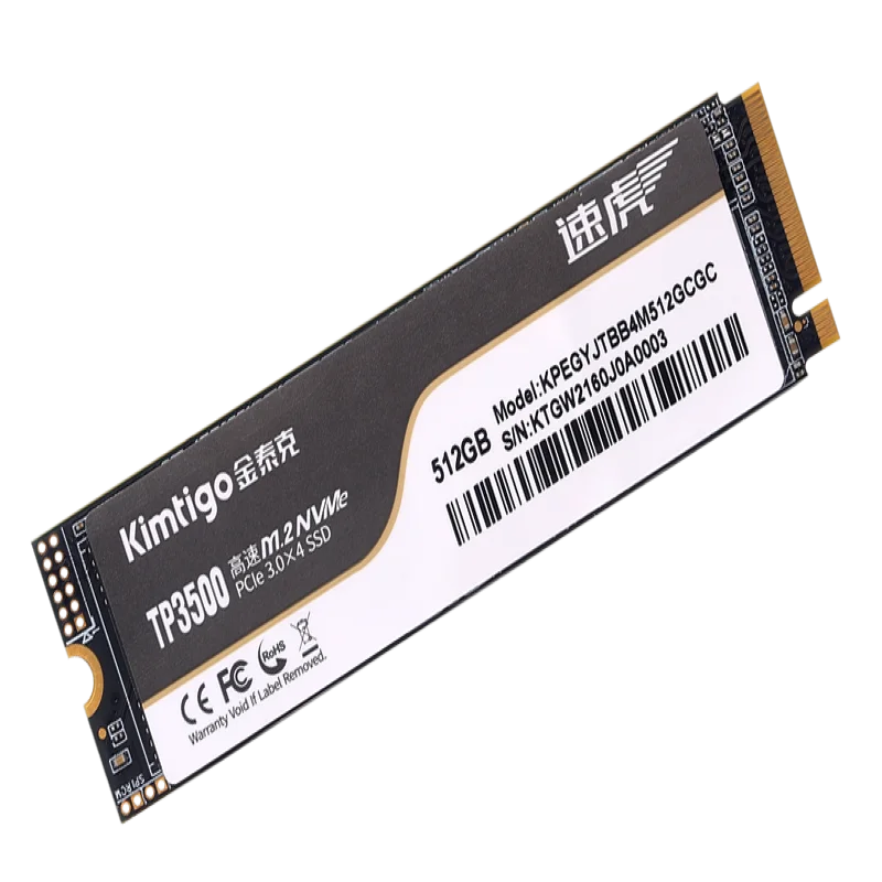 

Kimtigo SSD 1TB Manufacturer High Quality TP-3500 with CE Approved, Black