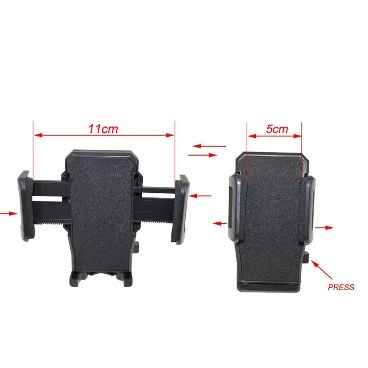 

Aluminum base mount mobile phone holder TOLtm sucker base car phone mount, Black