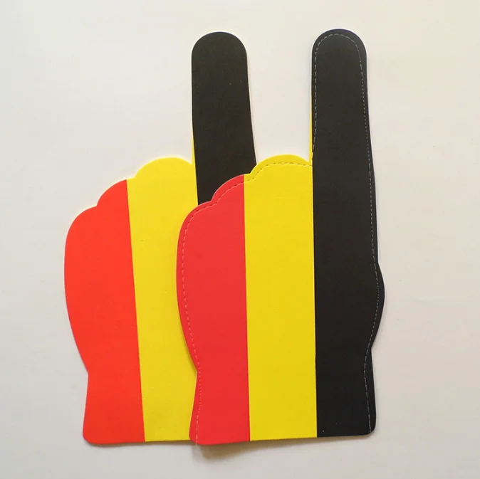 Custom Design Promotion Eva Foam Cheering Gloves Cheering Hands Foam Fingers Buy Promotional