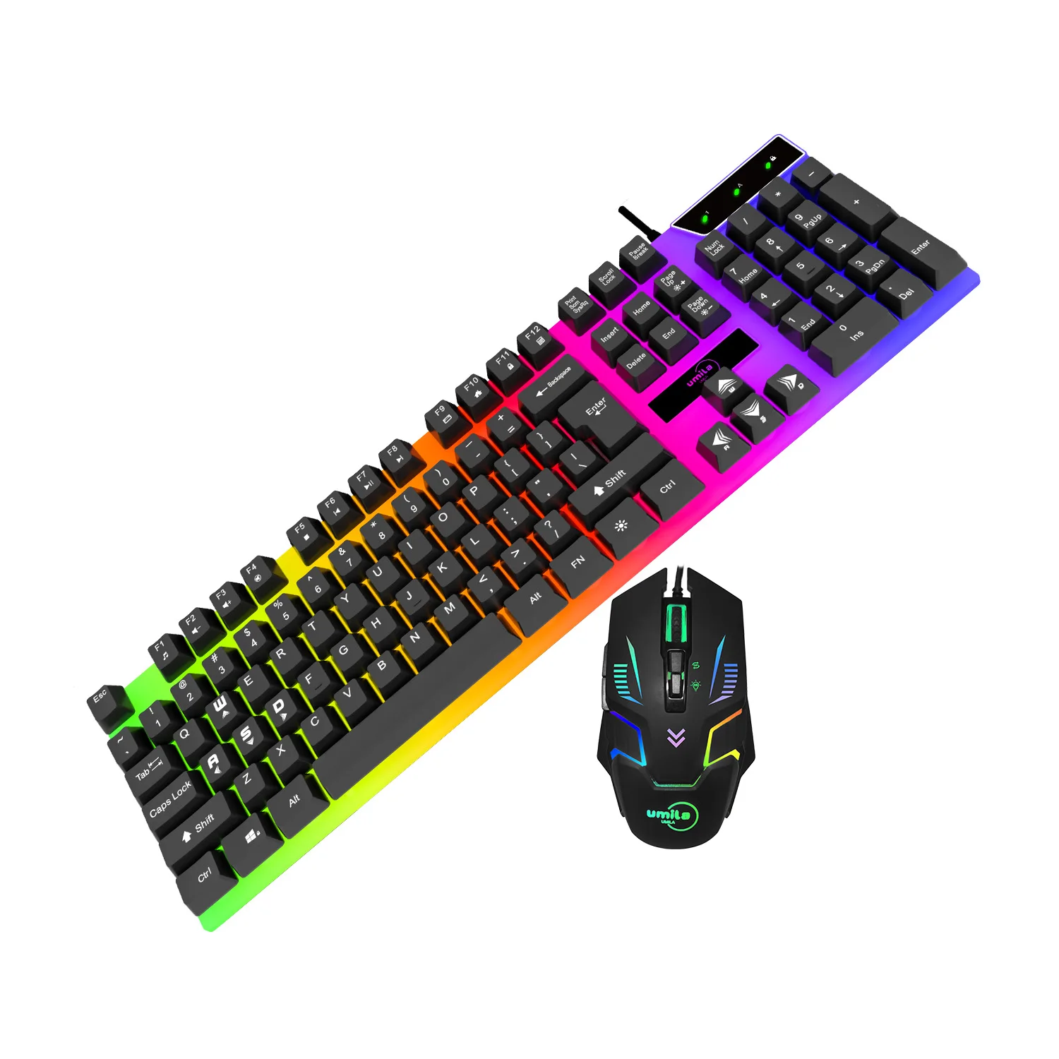 

free fire game mouse and keyboard for converter, Black