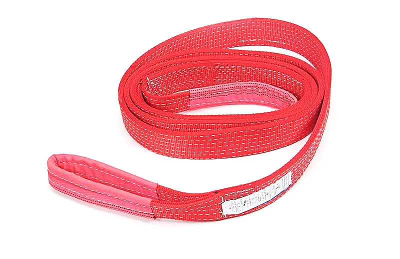 Heavy Duty Polyester weight webbing lifting slings with stand