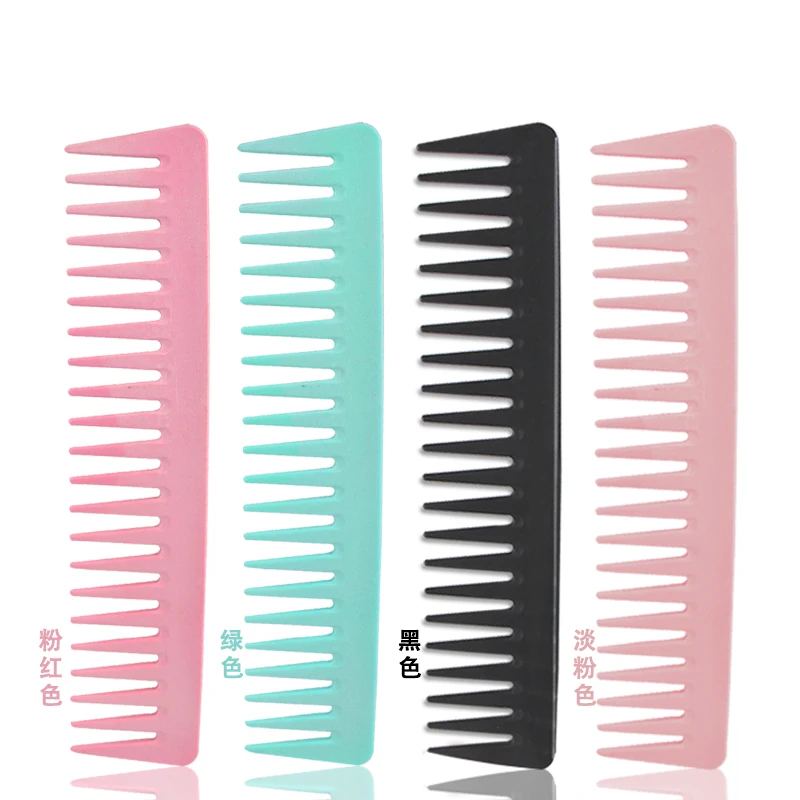 

Masterlee Professional ABS Wide Teeth Comb Styling Comb Plastic Hair Brush
