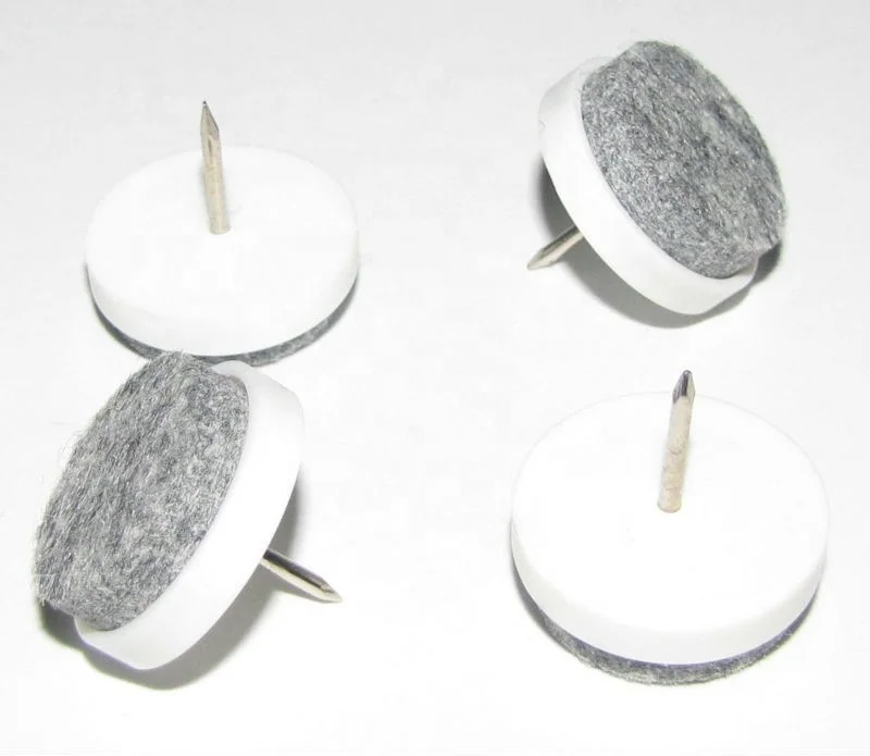 Furniture Feet Floor Protectors Round Nail On Glides Protect Floors