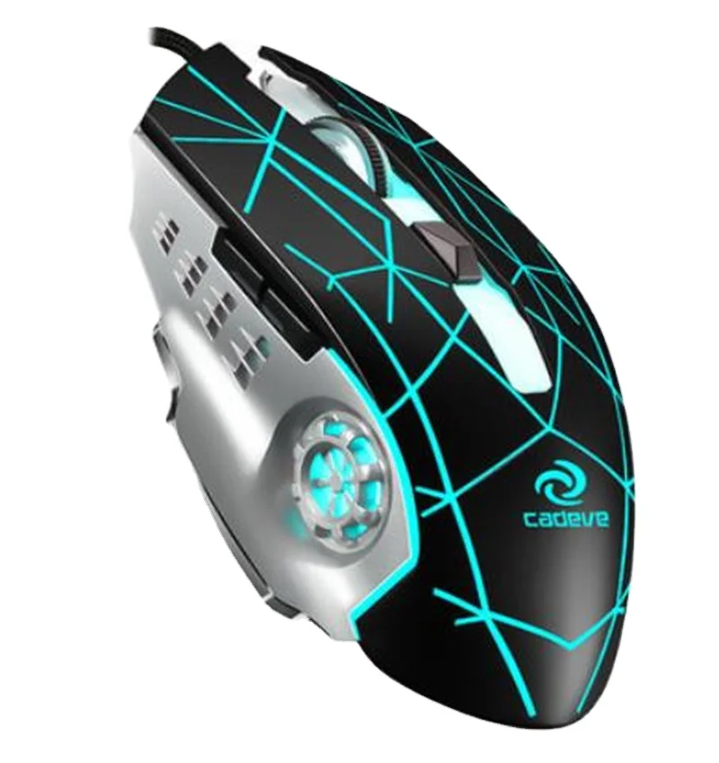 

CM21 Mechanical Metal Wired USB Gaming Mouse LOL Eat Chicken Jedi Survival CF Gaming Special
