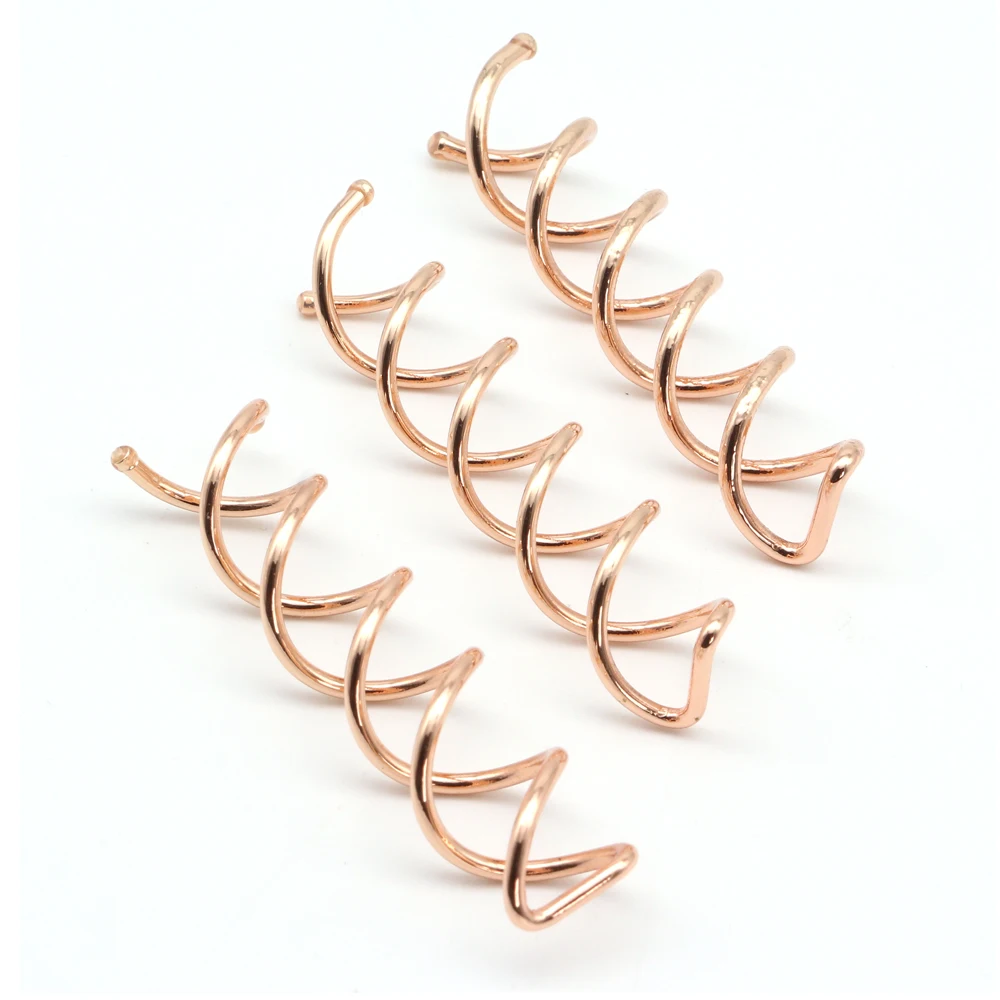 Lirong 6pcs Twist Screw Hair Pins Hair Pins/non Scratch Rounded Tips