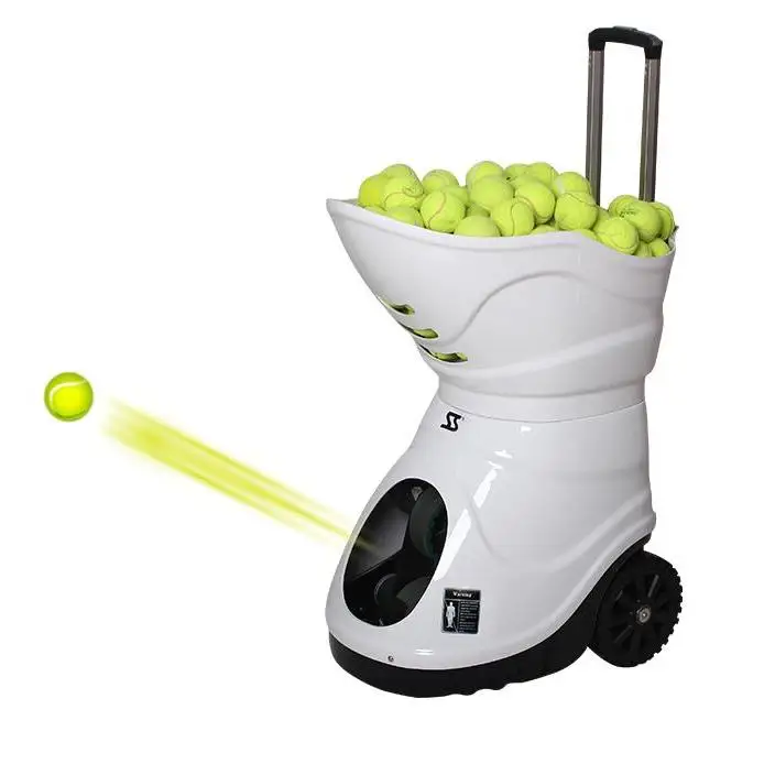 

Factory direct Spinshot player Tennis ball machine Auto Tennis ball throwing bouncing machine