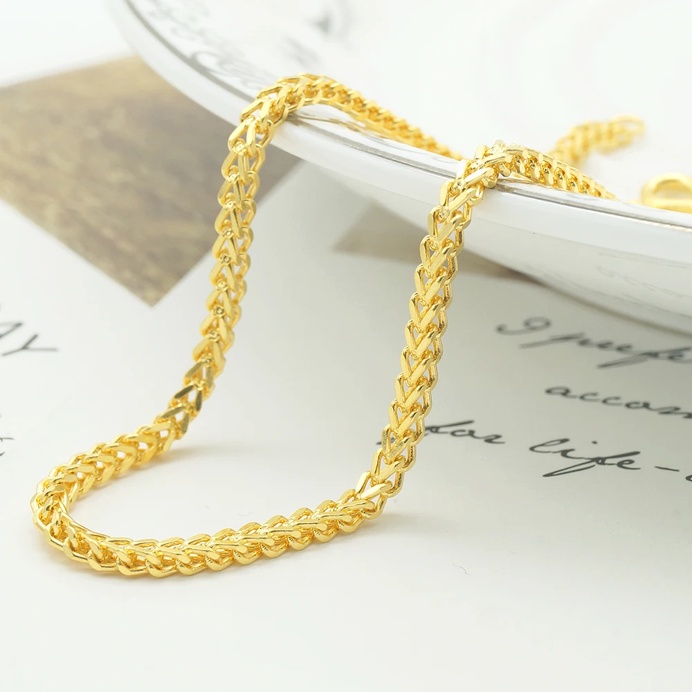 

Solid 24K Gold Bracelet Women Real Yellow Gold Jewelry 999 Bracelets Women Fine Gold Jewelry