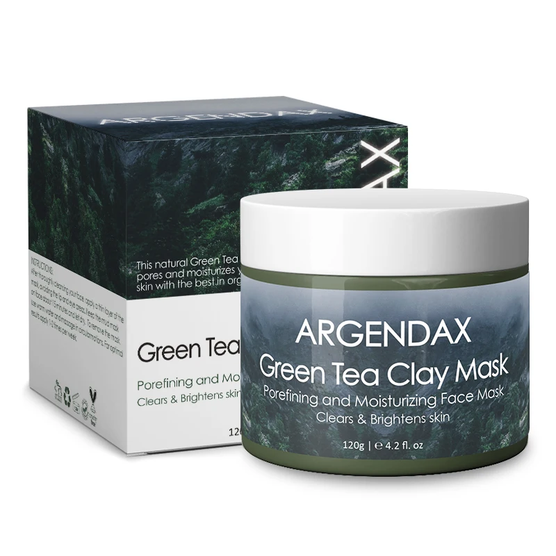 

Wholesale Private Label Custom Organic green tea matcha mud mask
