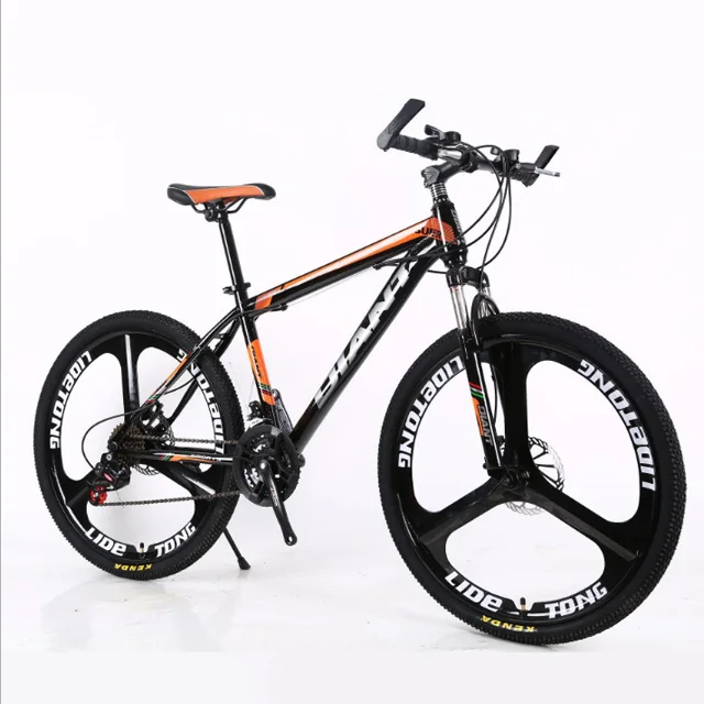 

26 "variable speed bicycle shock absorption 21 speed mountain bike student bike integrated wheel bicycle wholesale, Hybrid