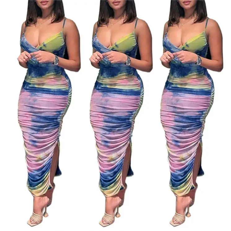 

Amazon hot sell Newest Design 2021 Summer Women Casual Bodycon Dresses Bodycon Dress Women
