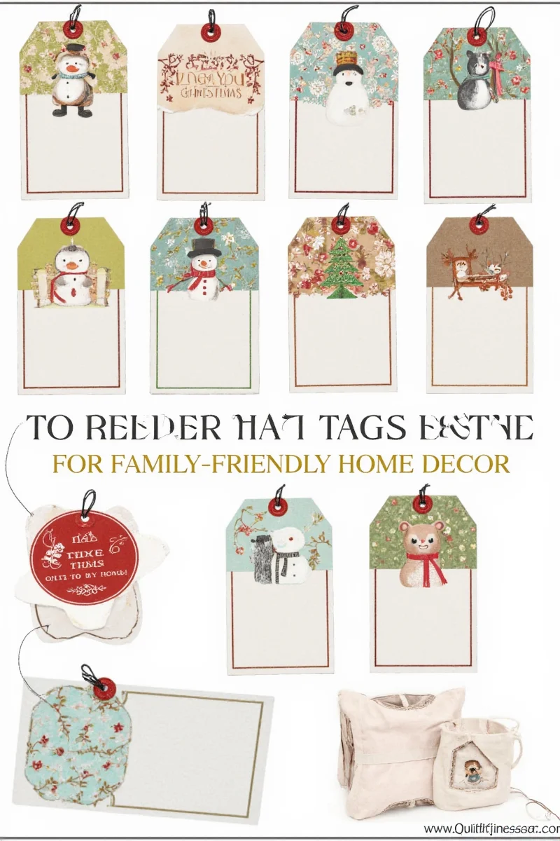 the ultimate guide to free gift tags printable for family friendly home decor