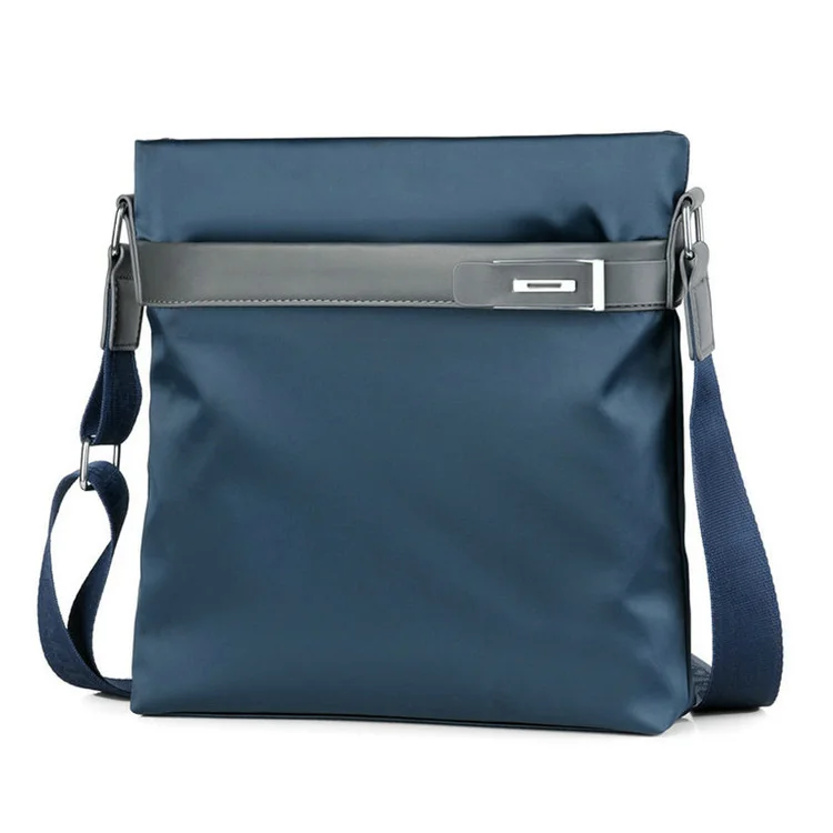

High classic women and men nylon shoulder bag in soft material, Customized color