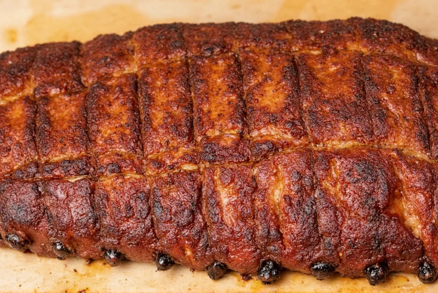 Homemade rib rub in mason jar