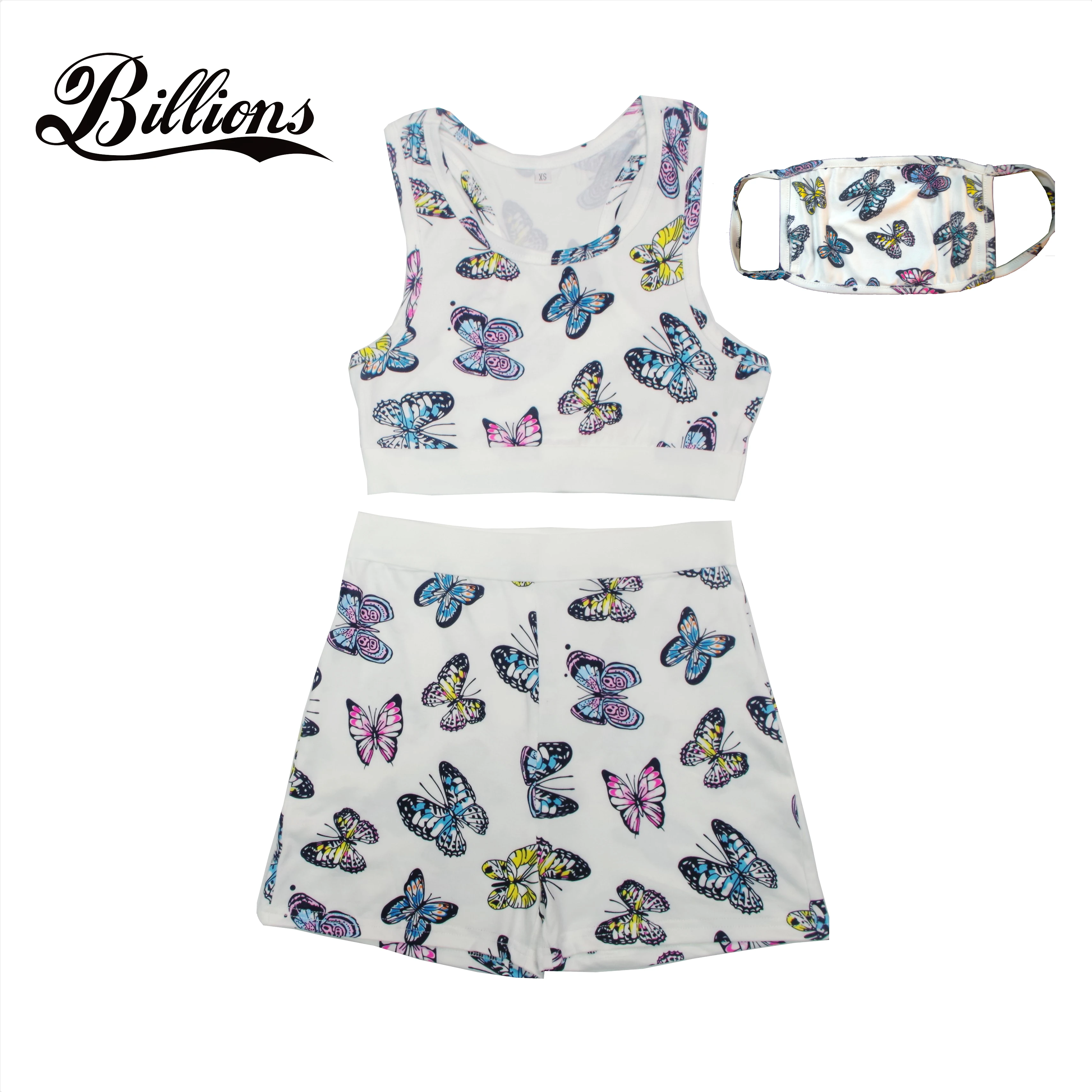 

Billions New Arrival Adult Plus Size Onesie Pajamas White Butterfly Pajama Onesie For Women