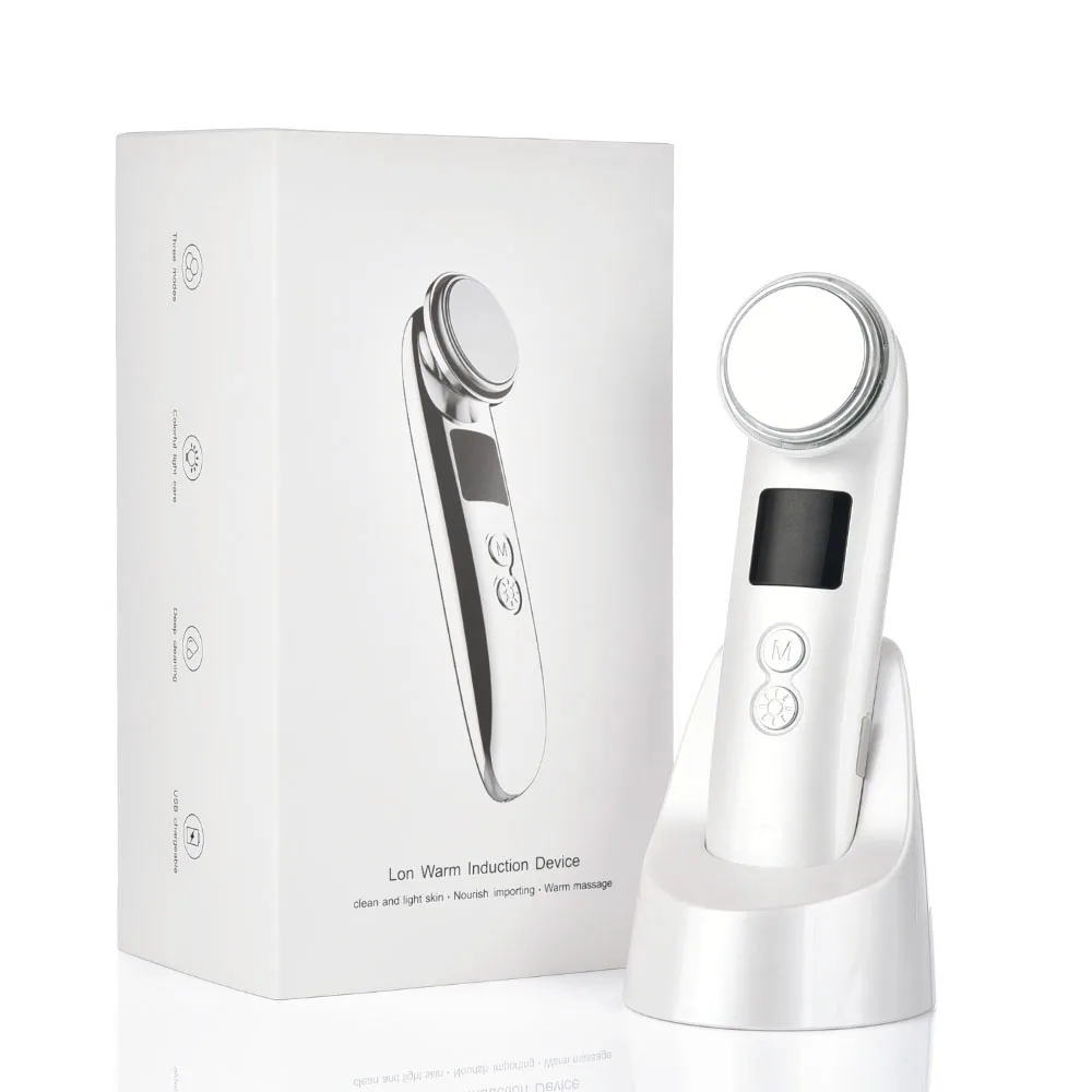 

2020 Photon Anti Wrinkle Led Beauty Skin Lifting And Cleansing Face Skin Rejuvenation Device, White