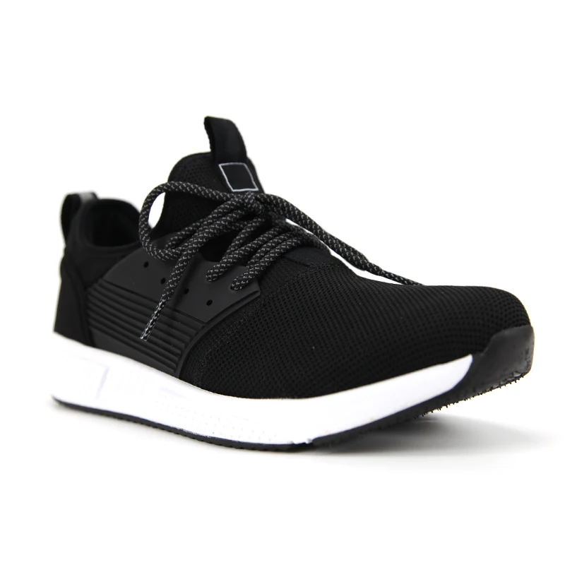 

2021 High Quality Water-proof Sneaker Running Shoes Fashionable Black Sneaker