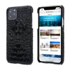 Vintage Unique Crocodile Pattern Genuine Leather Phone Cover for iphone 11 Pro 5.8 6.5