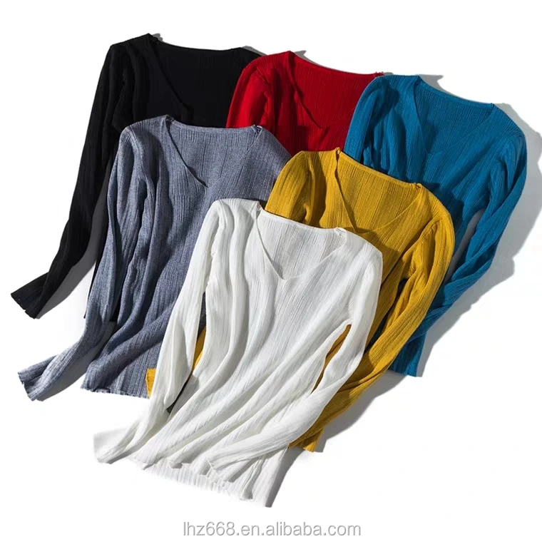 

2021 Cheap Price Hot Products Solid Color High Collar Pullover Knitted Sweater For Ladies