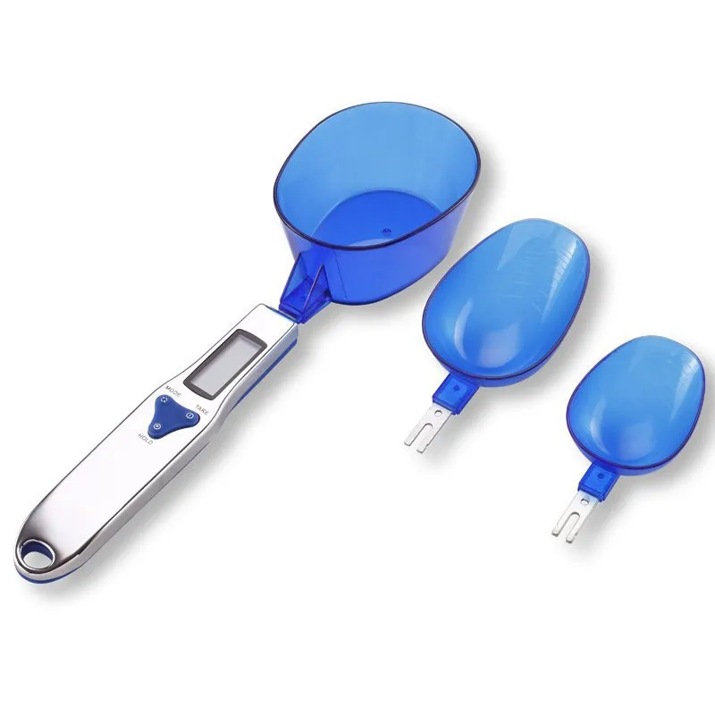 

Digital Kitchen Spoon Scale 500g/0.1g with 3 Detachable Weighing Spoon