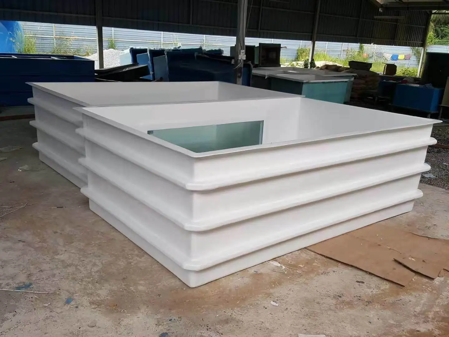 Fiberglass Hatchery Tank Fiberglass Fish Tank For Indoor Fish Farm