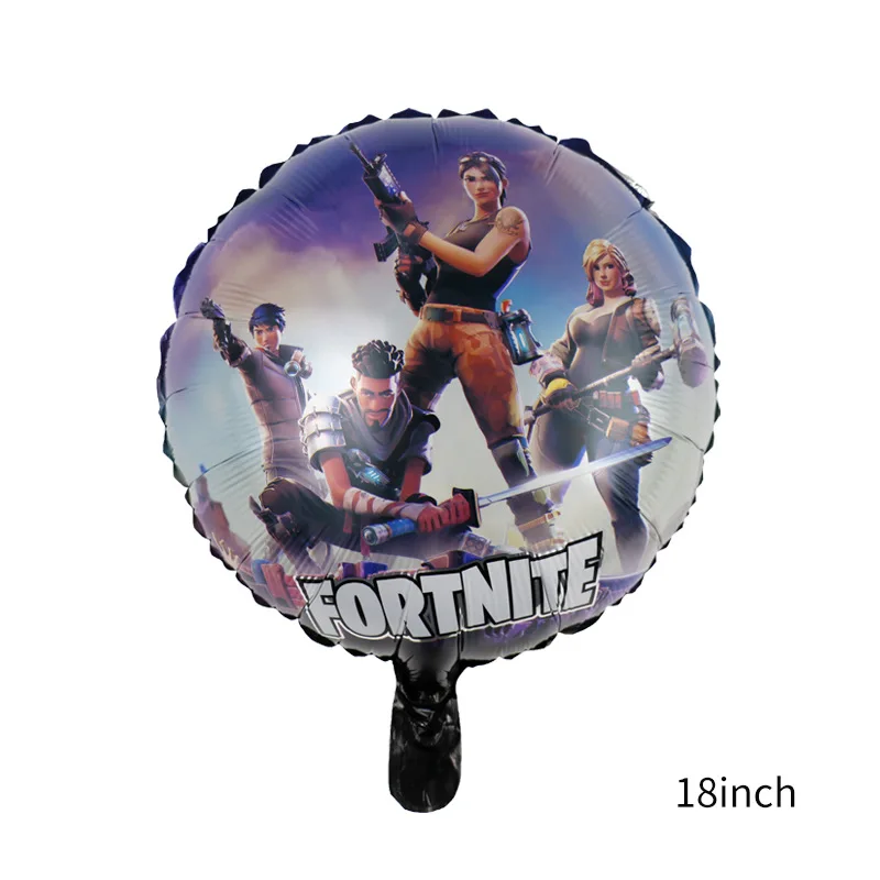 

Wholesale Suppliers Survival shooter Game Topic 18 Inch aluminum foil ballons for Gamer themed party