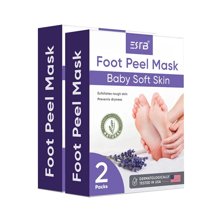 

2021 Best Selling Foot Skin Care Feet Dry Skin Moisturizing Peeling Footmask Exfoliating Socks Foot Mask