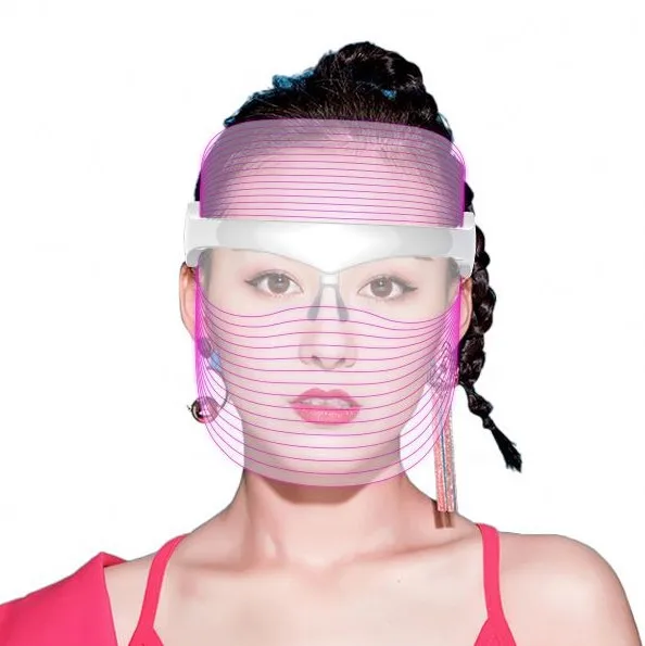 

USB charging electric 7 colors photon Eycobeauty led light therapy mask multi-function led mask