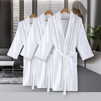 

100% Cotton Luxury Cotton Terry Velour Embroidery Man Hotel Bathrobe