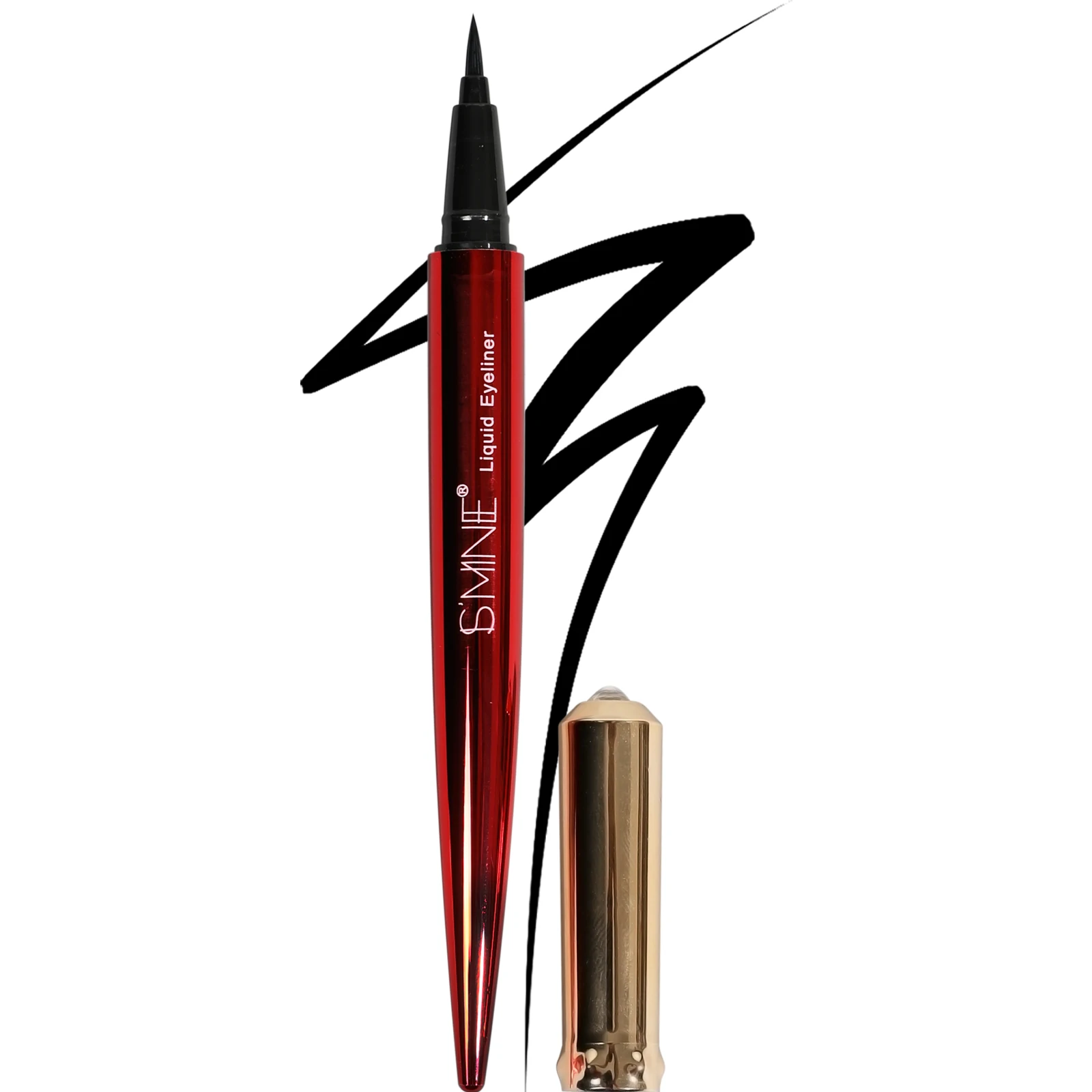 

Hypoallergenic Smudge- & Water-Resistant Eyeliner Makeup for Precise Application Liquid Eyeliner