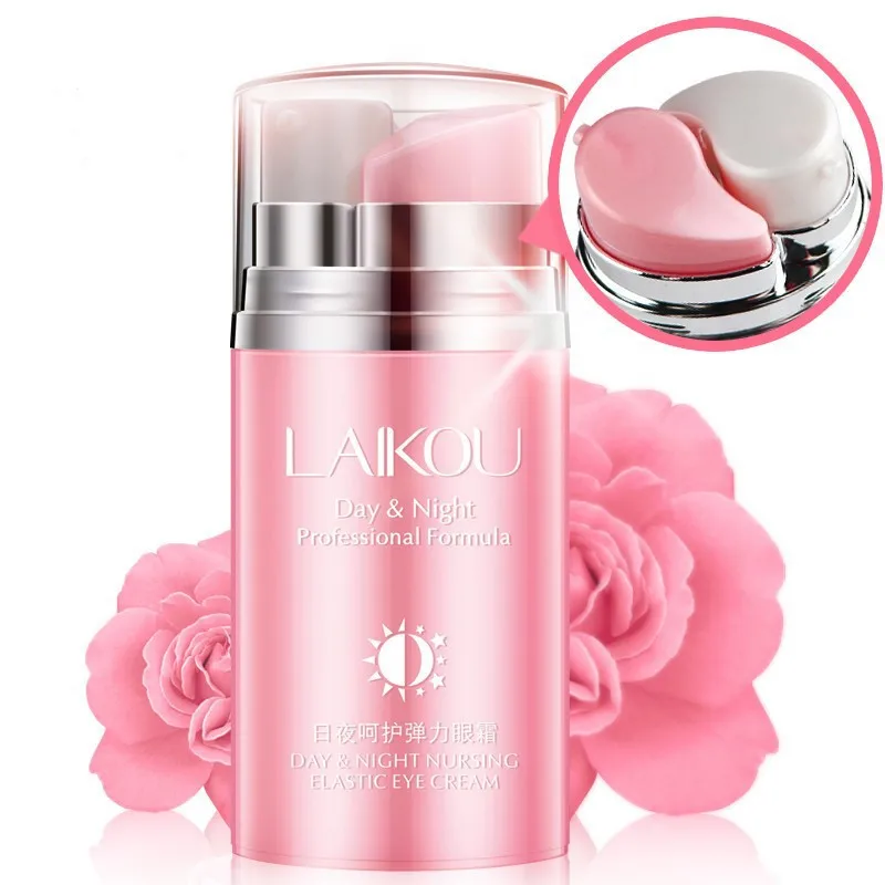 

Laikou 20g day night nursing elastic hydrating moisturizing fine lines eye bag dark circle removing eyes care cream