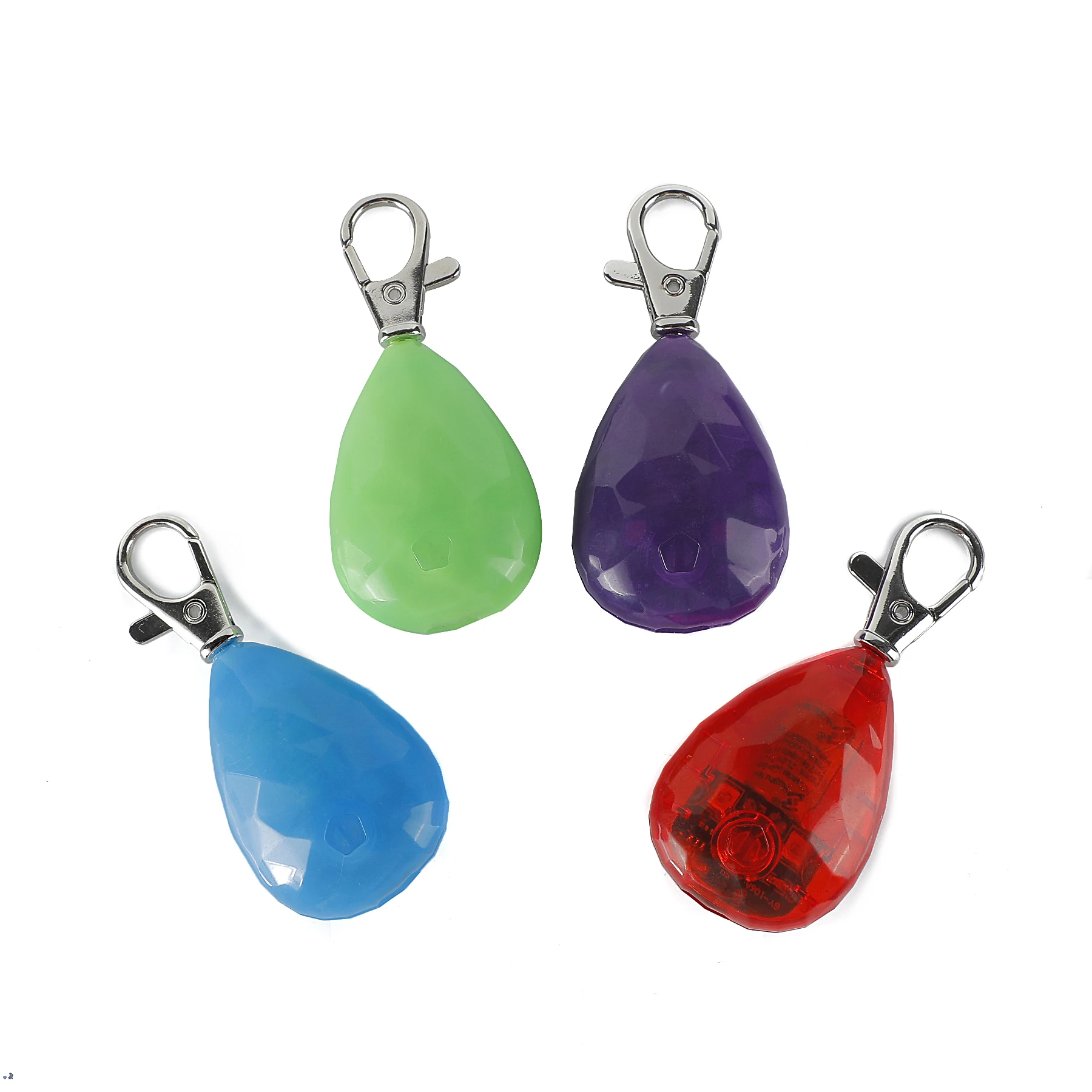 

Usb Rechargeable Blinking Pet Collar Pendant Cat Dog Charging Diamond Pendant, Red/blue/green/purple